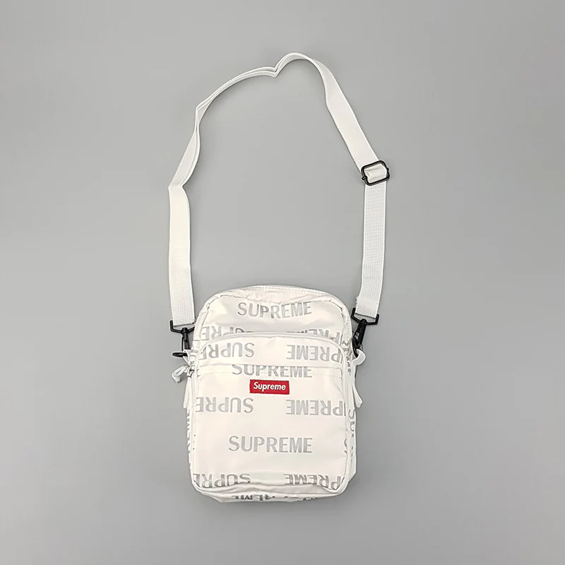 9" Supreme3M White Reflective Repeat Small Shoulder Popular Messenger Bag NEW 9"x 6.6" - Image 6