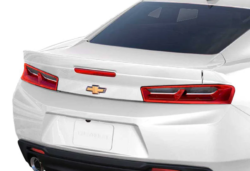 Factory Style Rear Trunk Lip 3-Piece Duckbill Spoiler Wing For 2016-2020 Chevrolet Camaro -ABS Painted White - Image 5