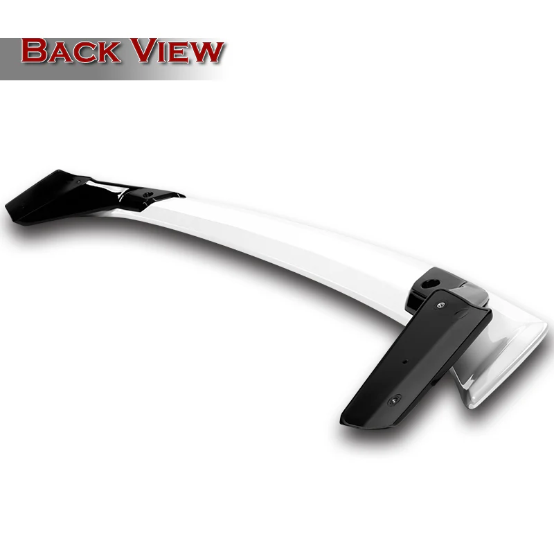 HP-Style Rear Trunk Lip Spoiler Wing For 2022-2025 Honda Civic Sedan 4-DR -ABS Painted White - Image 4