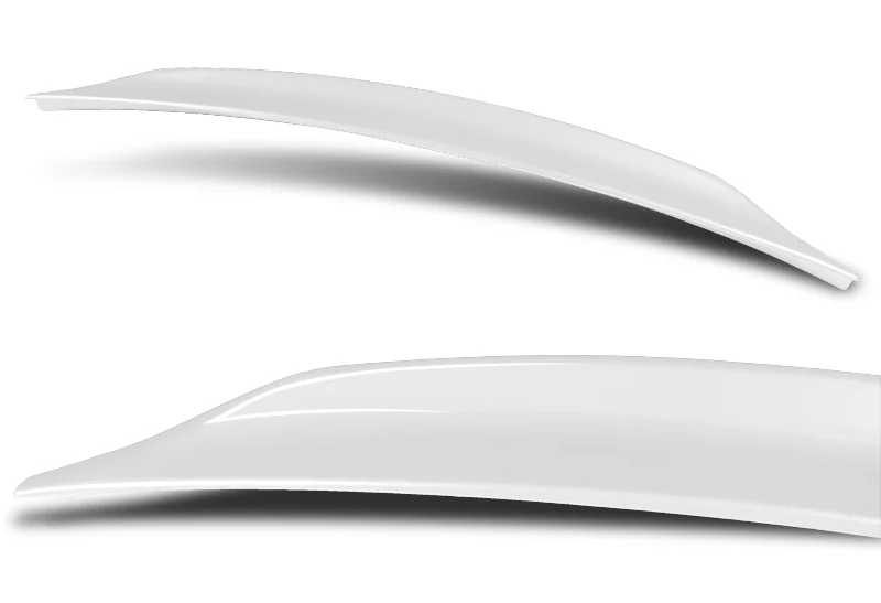 Rear Trunk Lip Spoiler Wing For 2008-2017 Mitsubishi Lancer EVO 10 -ABS Painted White - Image 4