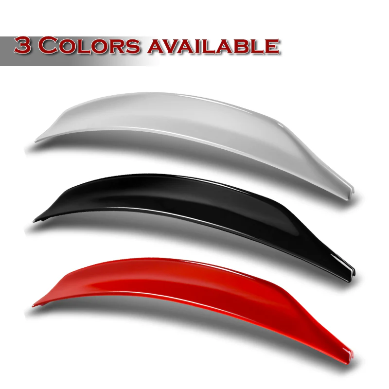 Rear Trunk Lip Spoiler Wing For 2008-2017 Mitsubishi Lancer EVO 10 -ABS Painted White - Image 5