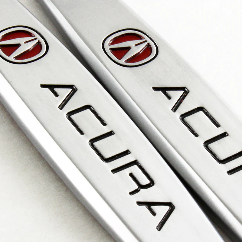 Acura 3D Metal Emblem Badge Sticker x2 - Image 3