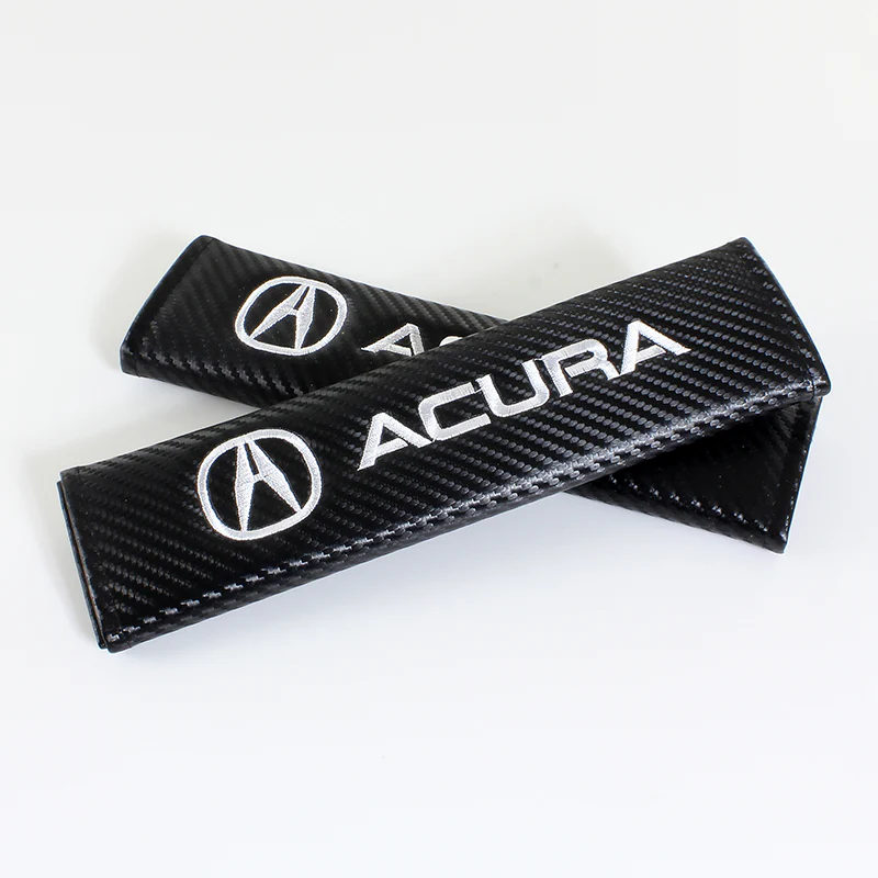 Acura Car Center Console Armrest Cushion Mat Pad Cover with Seat Belt Cover Set - Image 4