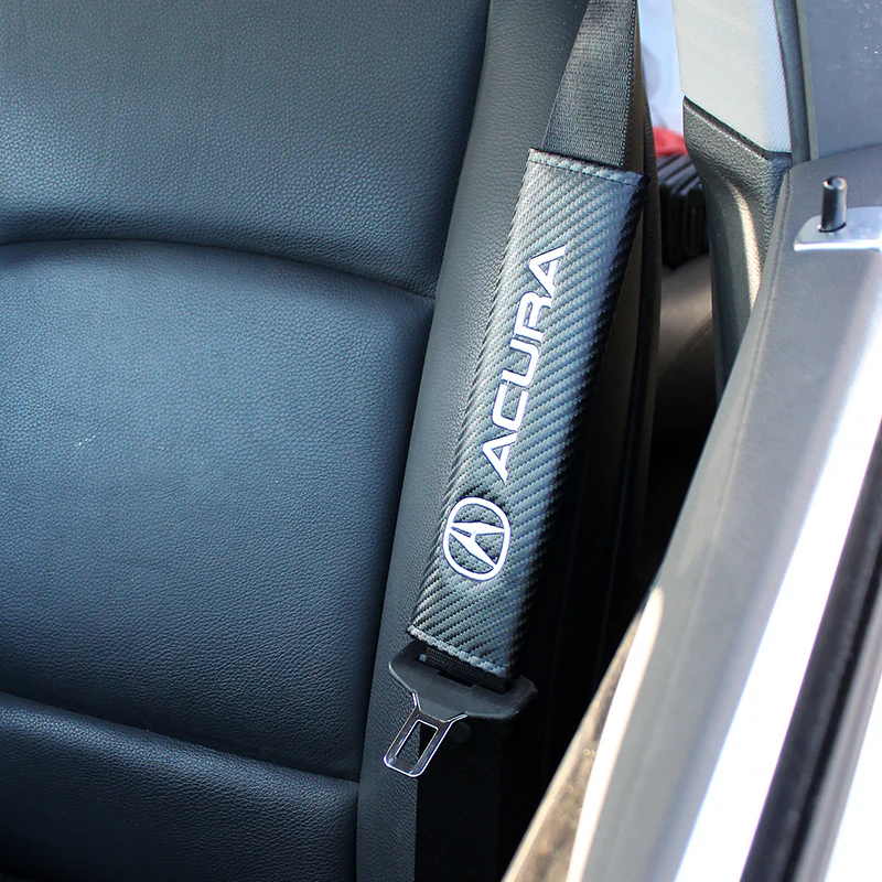 Acura Car Center Console Armrest Cushion Mat Pad Cover with Seat Belt Cover Set - Image 9