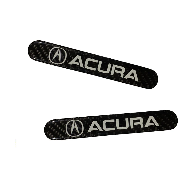 ACURA LOGO Set Emblems with Black Keychain Wheel Tire Valves Air Caps - US SELLER - Image 4