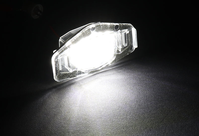 2003-2017 Honda Accord Sedan / 4DR White 18-SMD 6000K LED License Plate Lights (2pcs) - Image 4