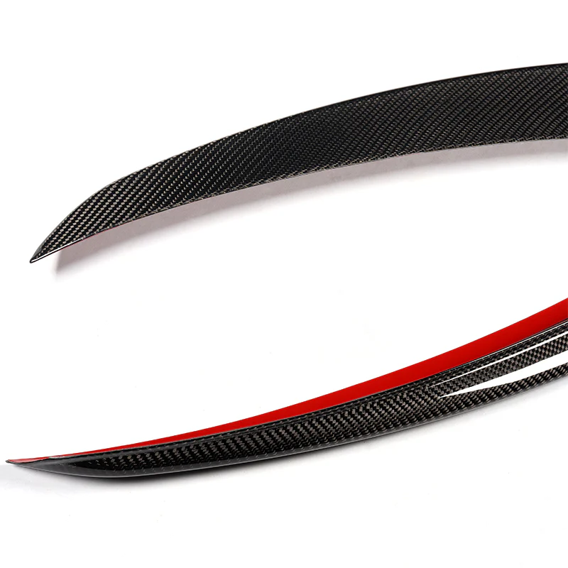 AMG-Style Rear Trunk Lip Duckbill Spoiler Wing For 2015-2021 Mercedes-Benz C-Class W205 4-DR / Sedan -Real Carbon Fiber - Image 2