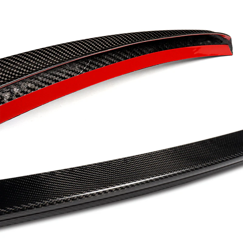 AMG-Style Rear Trunk Lip Duckbill Spoiler Wing For 2015-2021 Mercedes-Benz C-Class W205 4-DR / Sedan -Real Carbon Fiber - Image 4