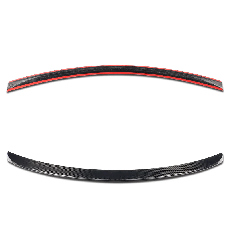 AMG-Style Rear Trunk Lip Duckbill Spoiler Wing For 2016-2019 Mercedes-Benz GLE-Class Coupe C292 -Real Carbon Fiber - Image 4