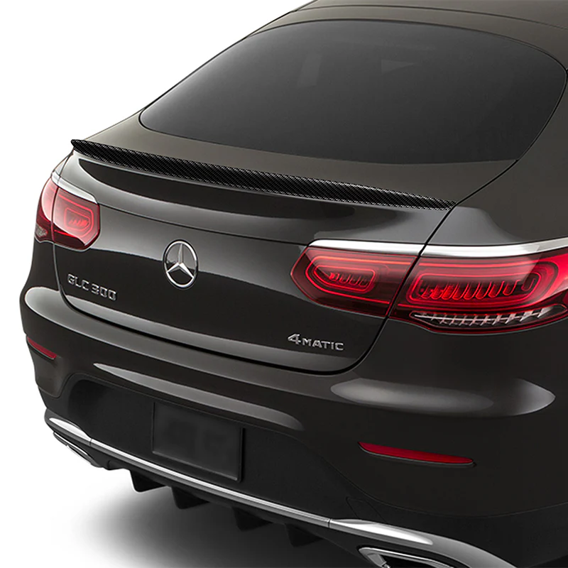 AMG-Style Rear Trunk Lip Duckbill Spoiler Wing For 2016-2021 Mercedes-Benz GLC250 GLC300 C253 -Real Carbon Fiber - Image 5