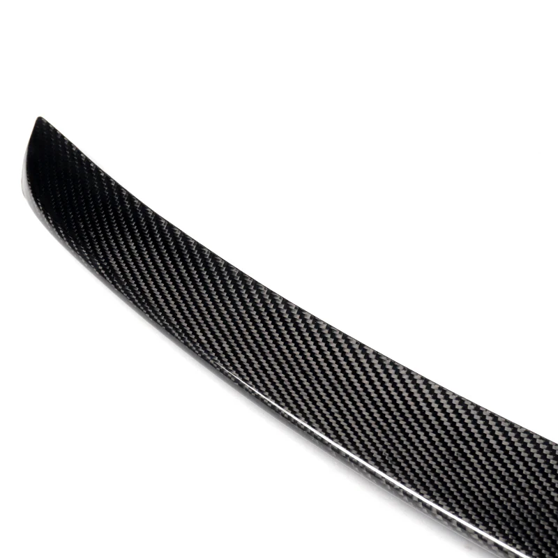 AMG-Style Rear Trunk Lip Duckbill Spoiler Wing For 2017-2021 Mercedes-Benz C300 C43 C63 W205 AMG 2-DR / Coupe -Real Carbon Fiber - Image 3
