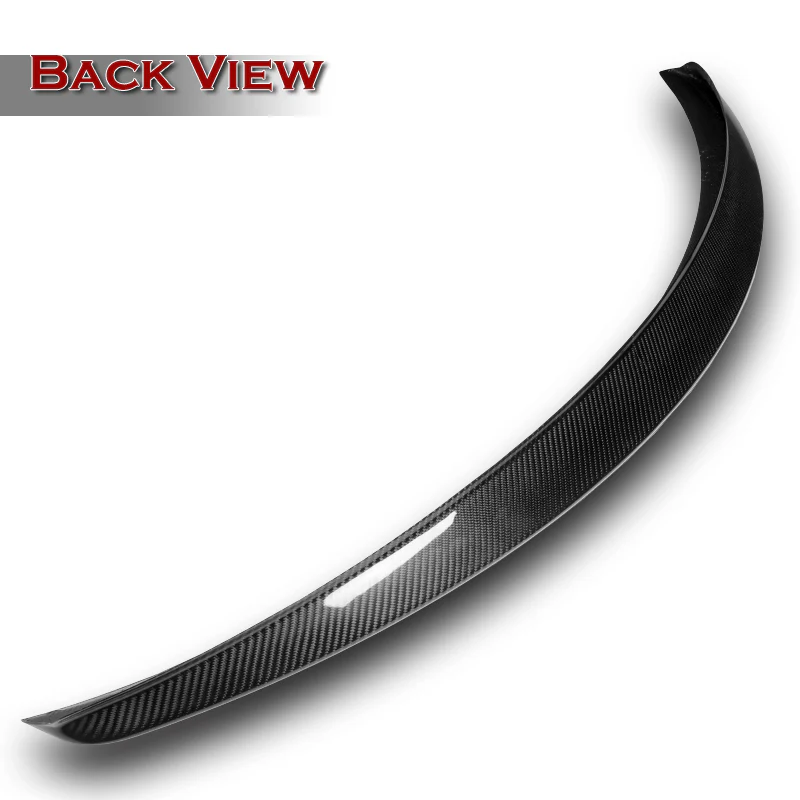 AMG-Style Rear Trunk Lip Duckbill Spoiler Wing For 2018-2021 Mercedes-Benz E-Class W238 2-DR / Coupe -Real Carbon Fiber - Image 4