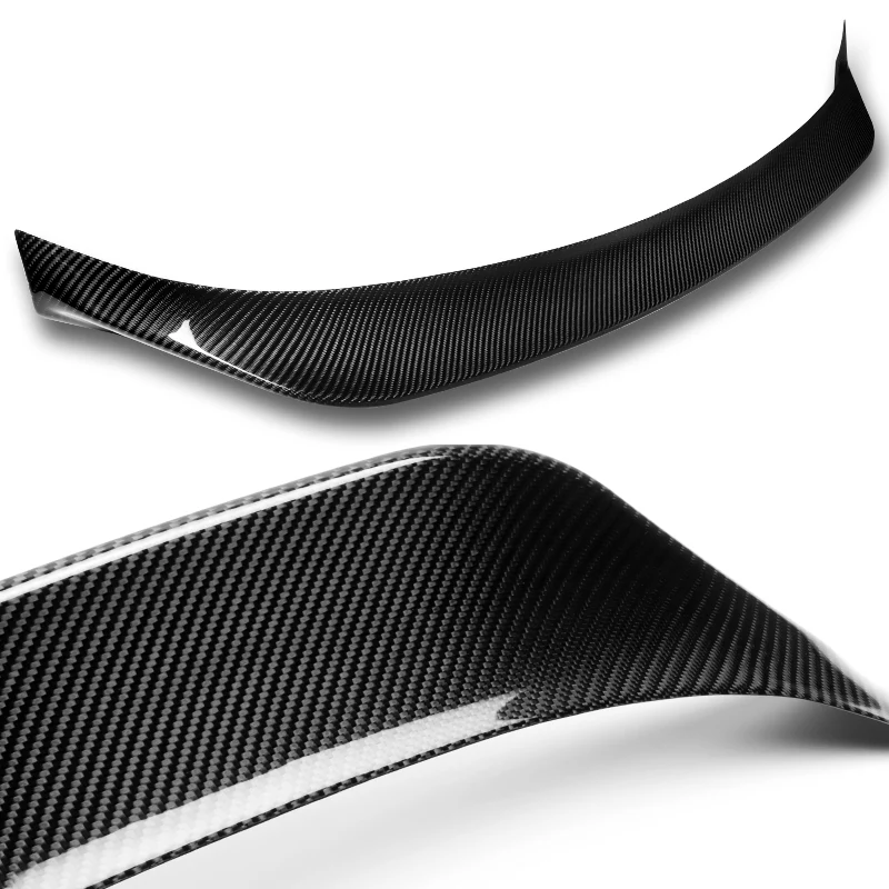 AR-Style Rear Trunk Lip Duckbill Spoiler Wing For 2014-2020 Lexus IS250 IS350 F-Sport -Real Carbon Fiber - Image 2