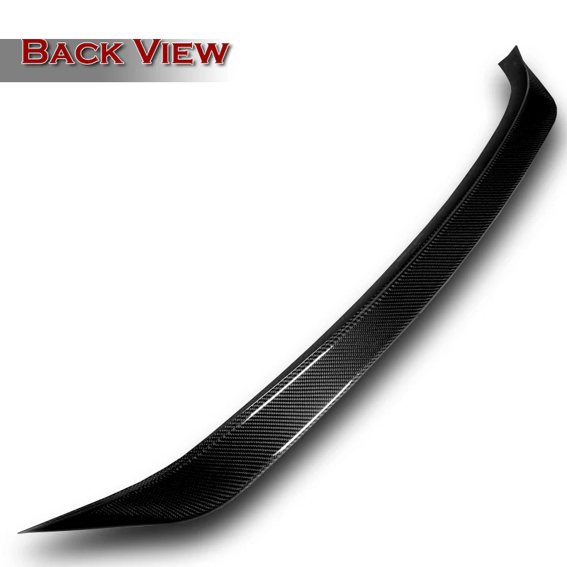 AR-Style Rear Trunk Lip Duckbill Spoiler Wing For 2014-2020 Lexus IS250 IS350 F-Sport -Real Carbon Fiber - Image 4
