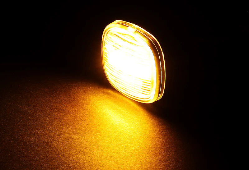 Audi A3 A4 S4 A8 B5 Amber LED Turn Signal Front Side Marker Lights -Smoked Lens - Image 4
