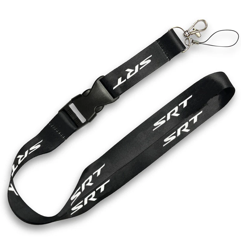 AuTomotive Gold Car Logo Neck Strap Cellphone Lanyard Keyring Key Chain for Dodge SRT - Image 6