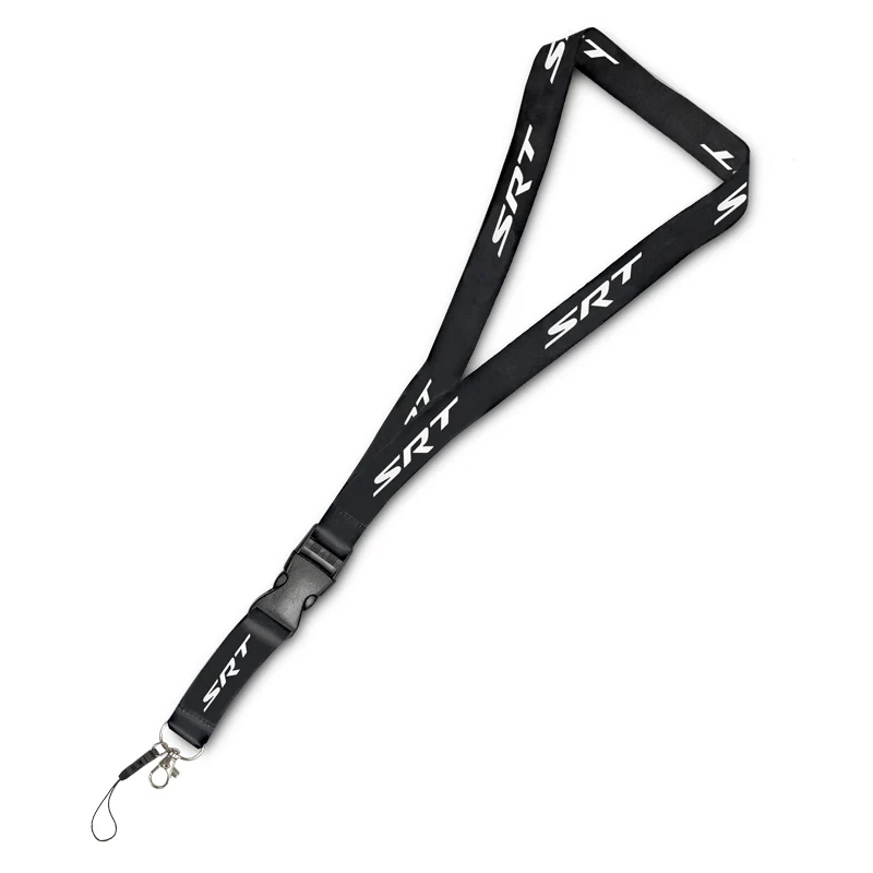 AuTomotive Gold Car Logo Neck Strap Cellphone Lanyard Keyring Key Chain for Dodge SRT - Image 7