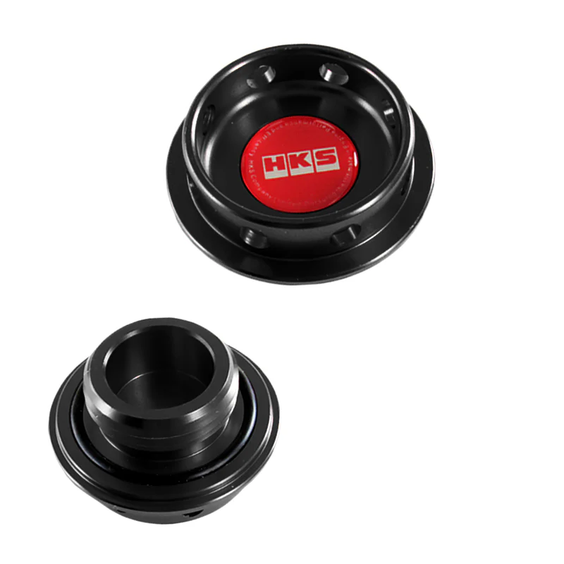 BK HKS Engine Oil Fuel Filler Cap Cover Billet For Toyota Camry Corolla Celica - Image 3
