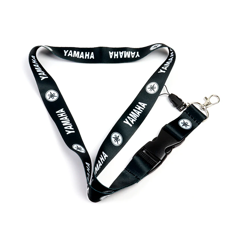 Black/Blue Set of YAMAHA Racing Biker Keychain Lanyard Motorcycle Key chain Strap Tag - Image 7