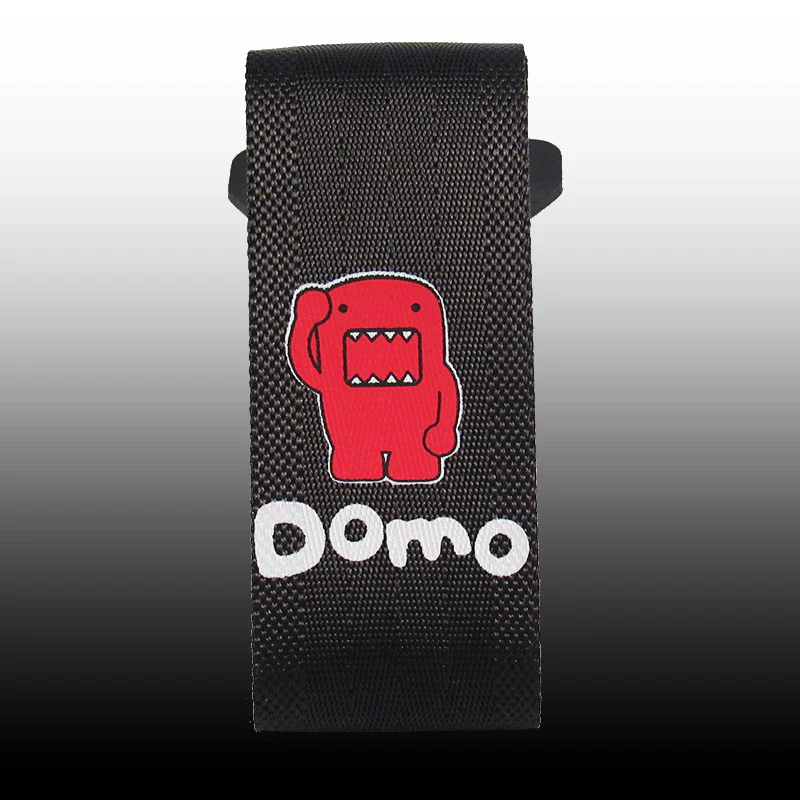 DOMO KUN Black & Red Racing Tow Strap for Front / Rear Bumper - Image 2