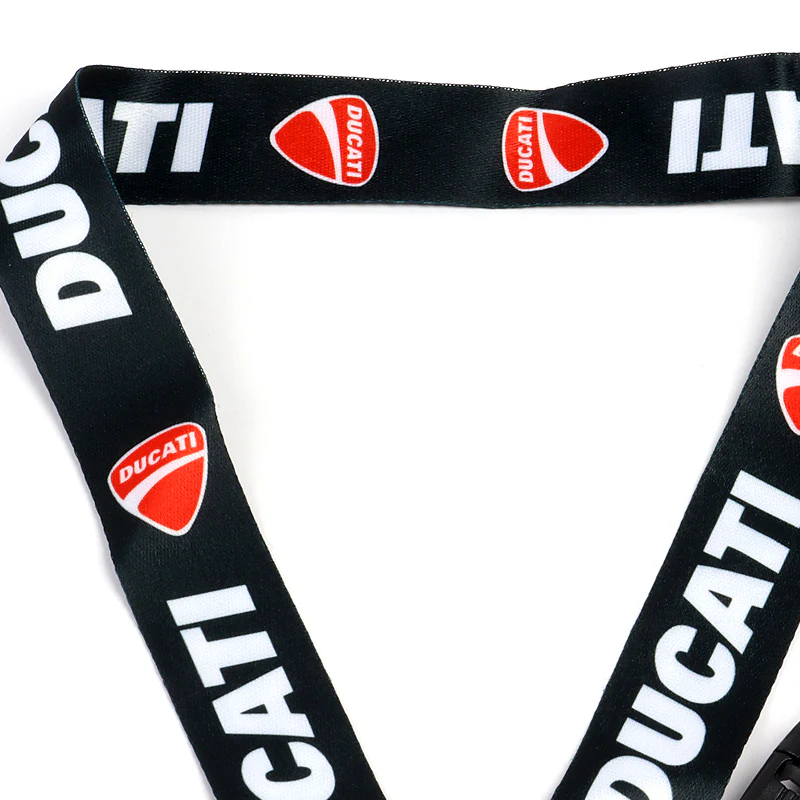 Black Ducati Racing Keychain Lanyard Quick Release Key chain Strap Gift - Image 10