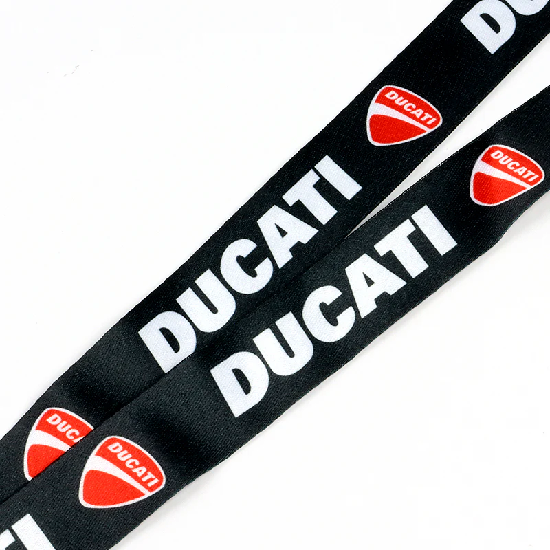 Black Ducati Racing Keychain Lanyard Quick Release Key chain Strap Gift - Image 4