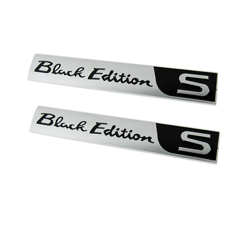Black Edition S LX470 LX570 Fender Trunk Emblem Badge SUV Lexus Brand New 2PCS - Image 4