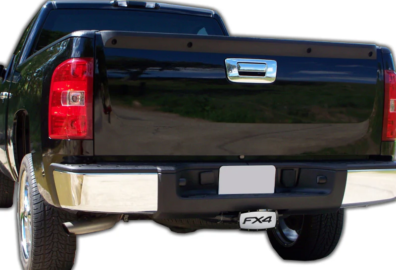 Black FORD FX4 LOGO Hitch Cover Plug Cap For 2" Trailer Receiver with ALLEN BOLTS DESIGN - Image 4