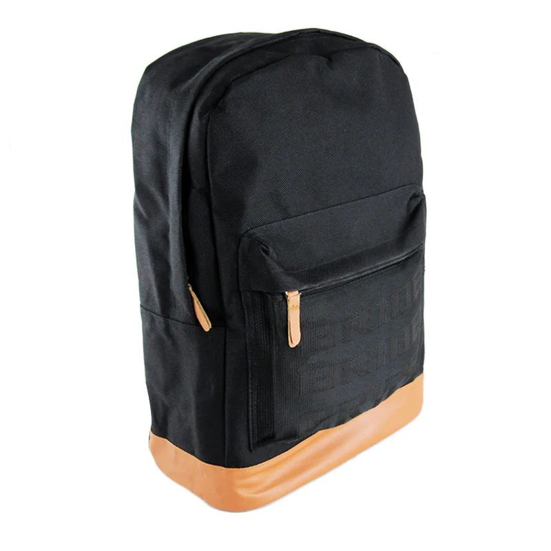 BLACK JDM BRIDE RACING BACKPACK BLUE RECARO RACING HARNESS ADJUSTABLE SHOULDER STRAPS - Image 4
