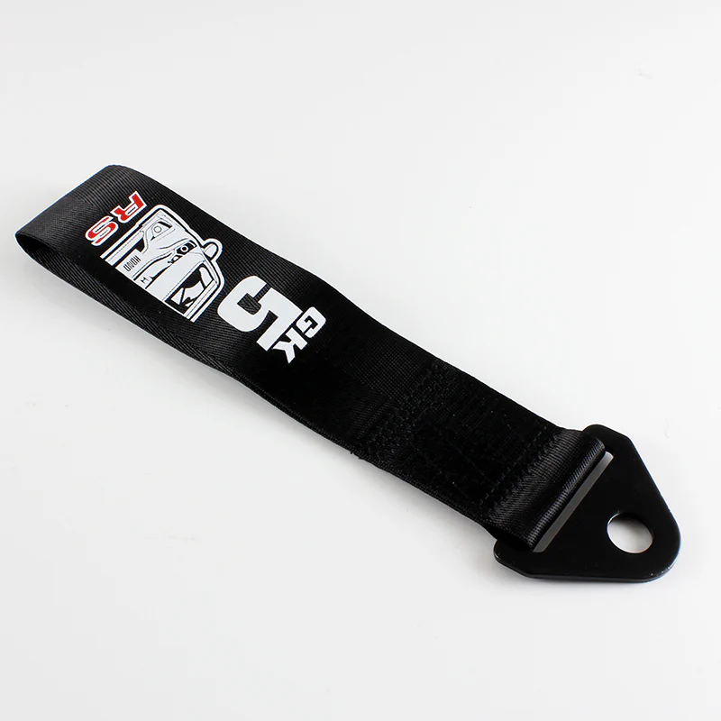 Honda GK5 RS Black Racing Tow Strap for Front / Rear Bumper - Image 3
