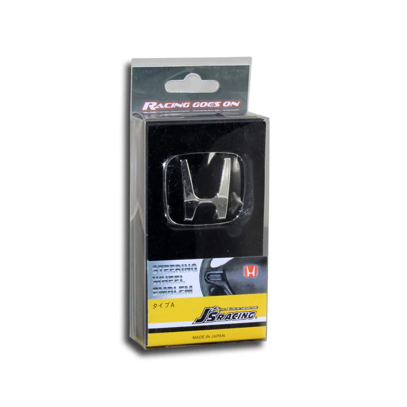 Black JDM Honda Set Civic & Accord H Emblem For Steering Wheel 54mm x 43mm with Logo Keychain Metal Key Ring - Image 8
