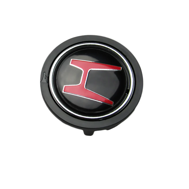 Black JDM Horn Button Honda Acura NSX EG6 EK9 DC2 For Momo Steering Wheel - Image 3