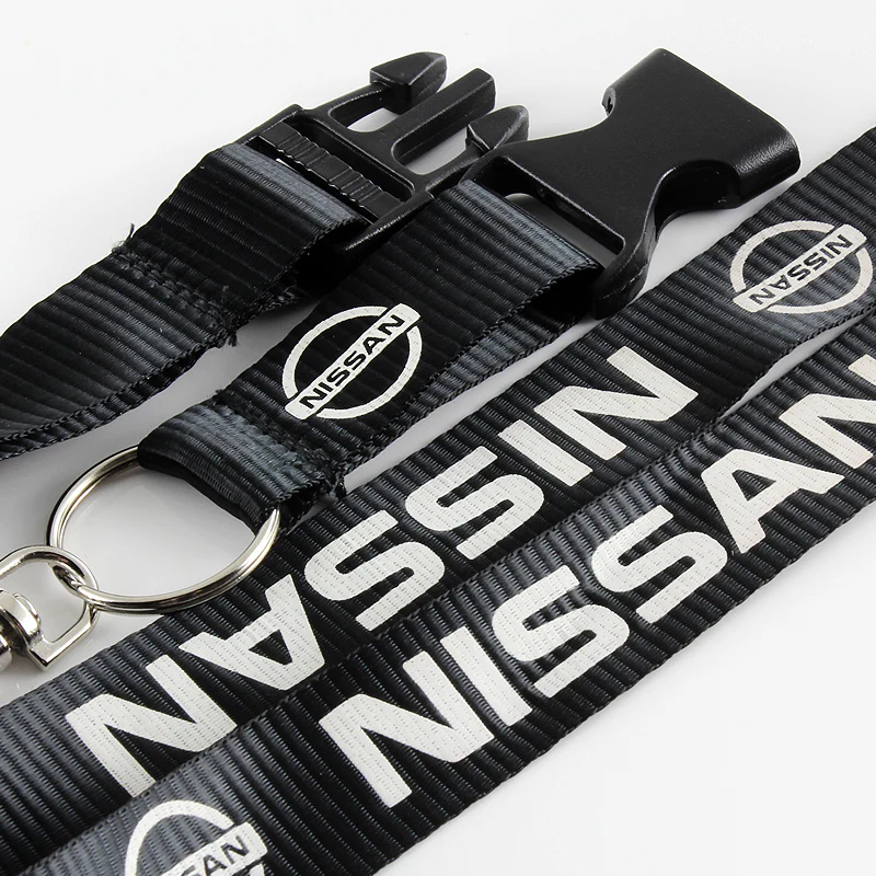 Nissan Black Keychain Lanyard - Image 2