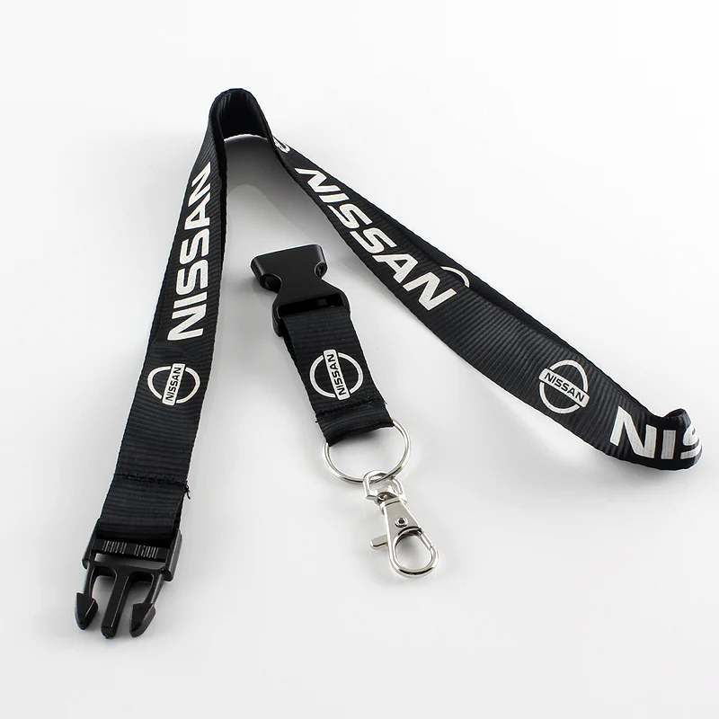 Nissan Black Keychain Lanyard - Image 3