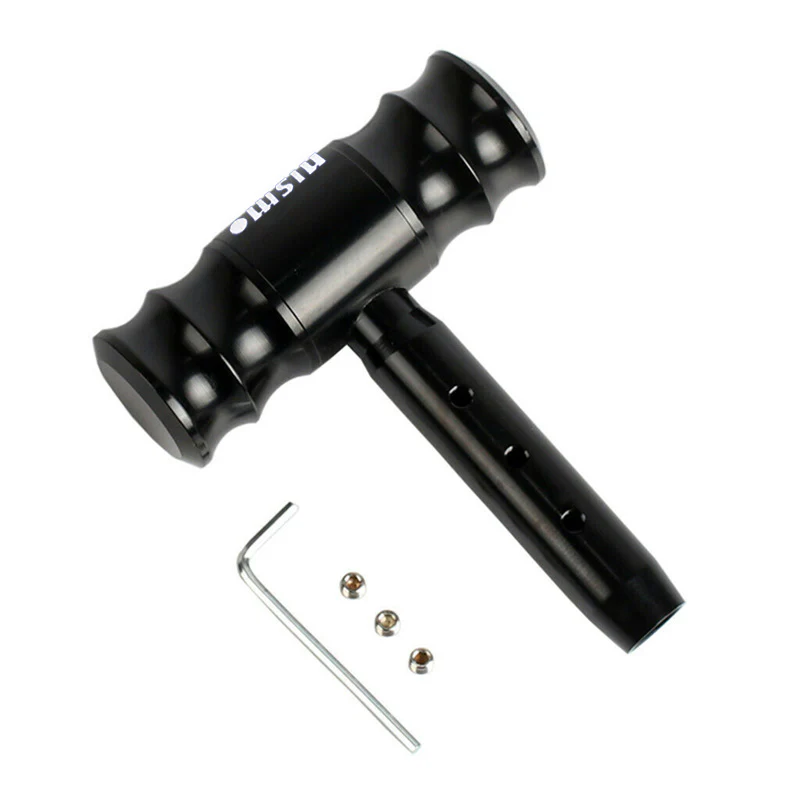 Black NISMO NISSAN Car Shift Knob Aircraft Joystick Transmission Racing Gear Shifter - Image 3