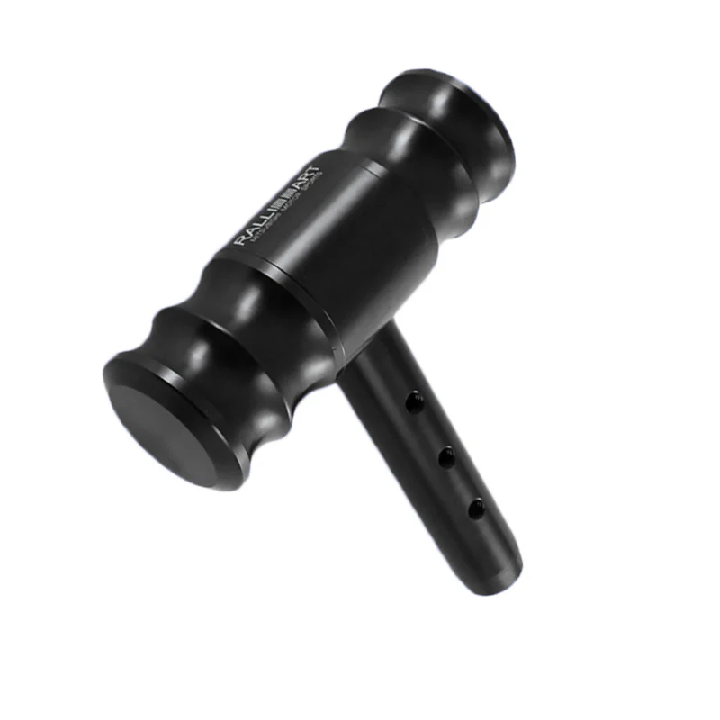Black RALLIART Mitsubishi Car Shift Knob Aircraft Joystick Transmission Racing Gear Shifter - Image 4