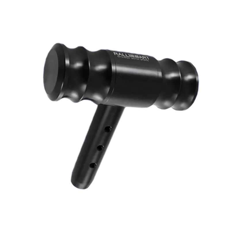 Black RALLIART Mitsubishi Car Shift Knob Aircraft Joystick Transmission Racing Gear Shifter - Image 6