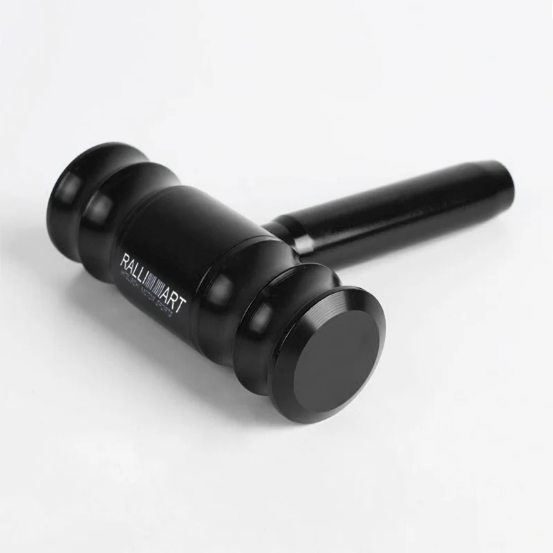 Black RALLIART Mitsubishi Car Shift Knob Aircraft Joystick Transmission Racing Gear Shifter - Image 7