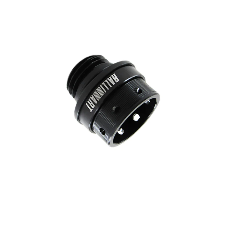 Black Ralliart Racing Engine Oil Cap Oil Fuel Filler Cover Cap For Mitsubishi X1 - Image 5