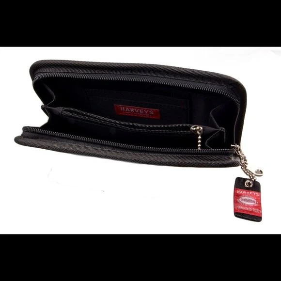 Black Takata FD Men Women Wallet Card Money Cash Holder Drift JDM Drift Harness with Harveys Logo X1 NEW - Image 2