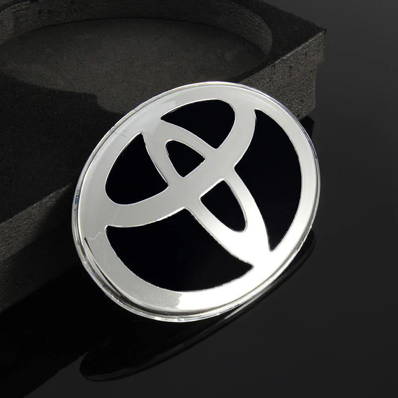 Black TOYOTA MOTORS Racing Set Keychain Metal Key Ring with Steering Wheel Emblem - Image 4