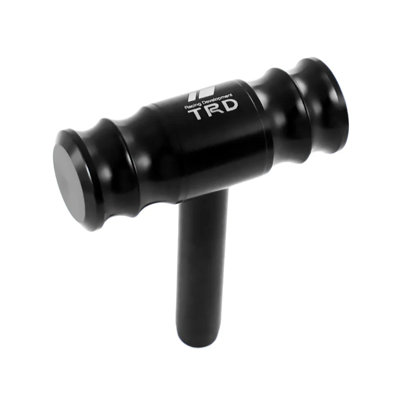 Black TRD Car Shift Knob Aircraft Joystick Transmission Racing Gear Shifter - Image 2