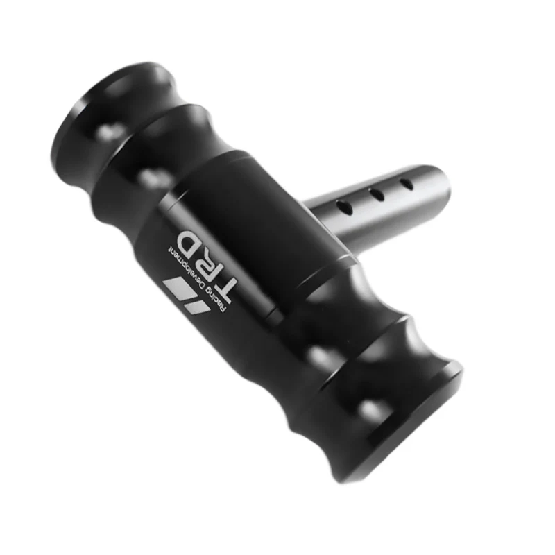 Black TRD Car Shift Knob Aircraft Joystick Transmission Racing Gear Shifter - Image 3