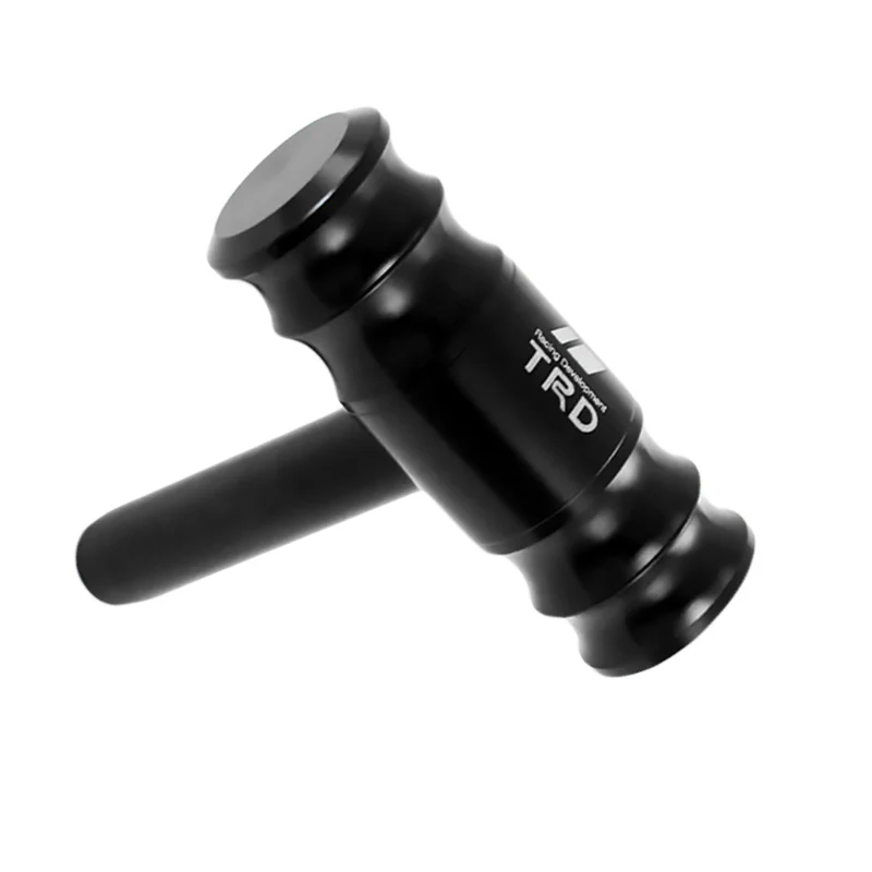 Black TRD Car Shift Knob Aircraft Joystick Transmission Racing Gear Shifter - Image 5