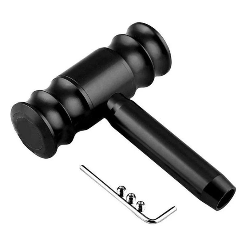 Black TRD Car Shift Knob Aircraft Joystick Transmission Racing Gear Shifter - Image 7
