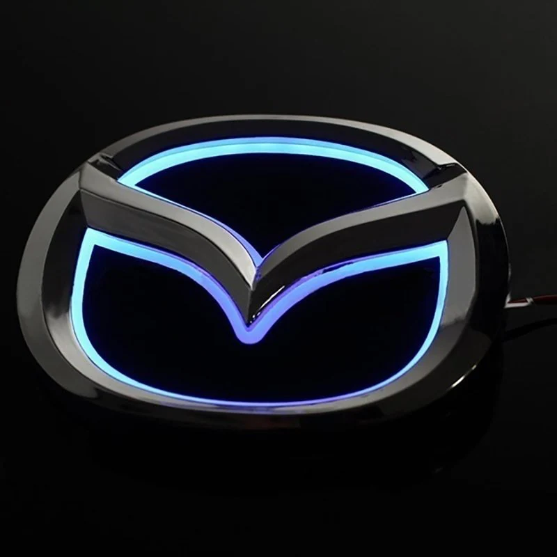 Mazda MazdaSpeed Blue 5D LED Car Tail Logo Badge Emblem Light Lamp For Mazda8 CX7 Mazda3 Mazda2 - Image 5