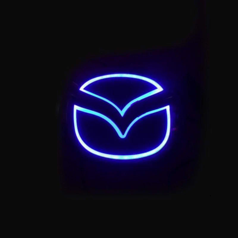 Mazda MazdaSpeed Blue 5D LED Car Tail Logo Badge Emblem Light Lamp For Mazda8 CX7 Mazda3 Mazda2 - Image 6