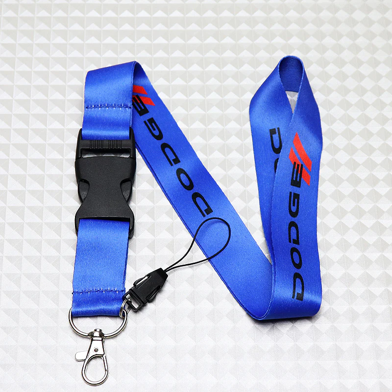 Dodge Blue Keychain Lanyard - Image 3