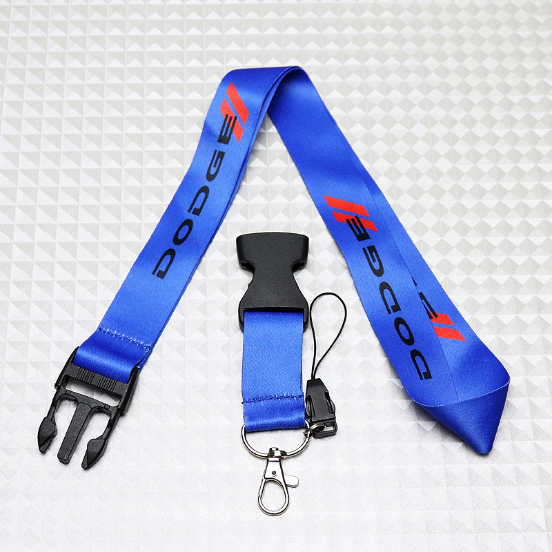 Dodge Blue Keychain Lanyard - Image 4