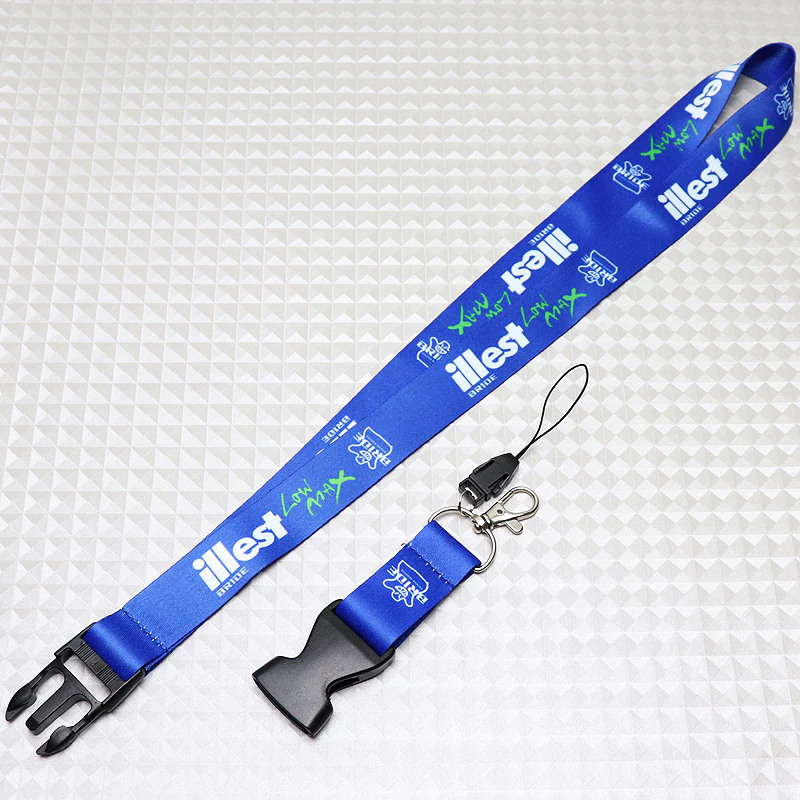 Illest Blue Keychain Lanyard - Image 4
